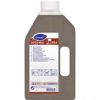 Ovn- og grillreng&Atilde;&cedil;ring, Diversey Suma Max D9.2, 2 l, klar-til-brug, med farve, uden parfume *Denne vare tages ikke retur*
