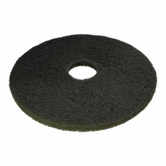 Gulvrondel, 3M Economy Line, 13", &Atilde;&tilde;330mm, gr&Atilde;&cedil;n, 85 mm, polyester/RPET, til reng&Atilde;&cedil;ring og polering *Denne vare tages ikke retur*
