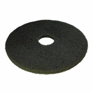 Gulvrondel, 3M Economy Line, 17", &Oslash;432mm, gr&oslash;n, 85 mm, polyester/RPET, til reng&oslash;ring og polering