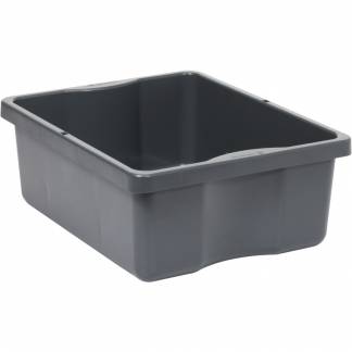 Moppeboks, Diversey TASKI, 550x445x210mm, gr&Atilde;&yen;, plast, til montering p&Atilde;&yen; reng&Atilde;&cedil;ringsvogn *Denne vare tages ikke retur*