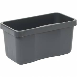 Moppeboks, Diversey TASKI, gr&Atilde;&yen;, plast, uden l&Atilde;&yen;g og hank, til 25 cm system *Denne vare tages ikke retur*