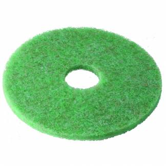 Gulvrondel, 3M Scotch-Brite, 17", &Atilde;&tilde;432mm, gr&Atilde;&cedil;n, 85 mm, polyester/RPET, til reng&Atilde;&cedil;ring og polering *Denne vare tages ikke retur*