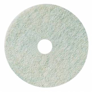 Gulvrondel, 3M Scotch-Brite, 15", &Atilde;&tilde;380mm, hvid, 85 mm, polyester/RPET, til let reng&Atilde;&cedil;ring *Denne vare tages ikke retur*