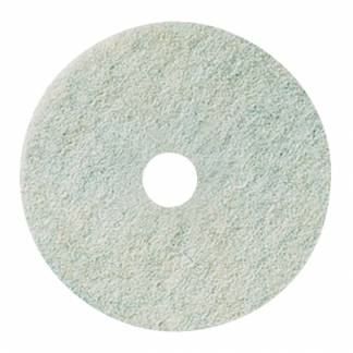 Gulvrondel, 3M Scotch-Brite, 17", &Atilde;&tilde;432mm, hvid, 85 mm, polyester/RPET, til let reng&Atilde;&cedil;ring