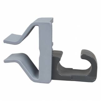 Redskabsholder, Vileda Origo, gr&aring;, PA/PP/TPE, med beslag *Denne vare tages ikke retur*