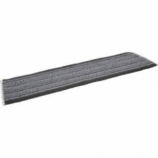 T&Atilde;&cedil;r- og fugtmoppe, Vikan DampDry 31, gr&Atilde;&yen;, mikrofiber, 60 cm, med velcro