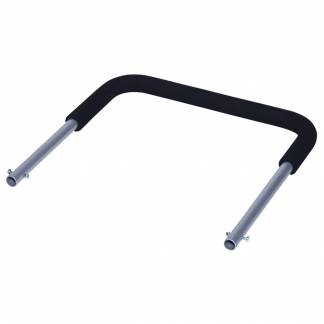 K&oslash;reh&aring;ndtag, Tina Trolleys, 440x440x40mm, sort, pulverlakeret st&aring;l/PU-skum, med skumovertr&aelig;k, stor *Denne vare tages ikke retur*