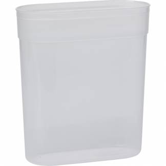 Opbevaringsboks, Vikan, 201x185x90mm, 2 l, transparent, PVC, til reng&Atilde;&cedil;ringsmidler og rekvisitter *Denne vare tages ikke retur*