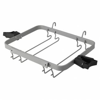 Poseholder, Vikan, gr&Atilde;&yen;, metal, til montering p&Atilde;&yen; reng&Atilde;&cedil;ringsvogn *Denne vare tages ikke retur*