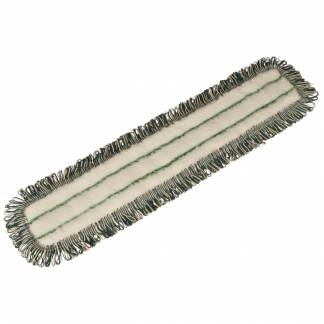 Fugtmoppe, Vikan Easy Move, gr&Atilde;&yen;, polyester/bomuld/PA, 60 cm, med velcro *Denne vare tages ikke retur*