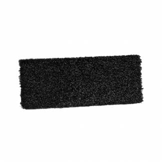 Skurefiber, 3M Scotch-Brite 8550, 254x12,5x117mm, sort, nylon/plast, ekstra grov skureeffekt *Denne vare tages ikke retur*