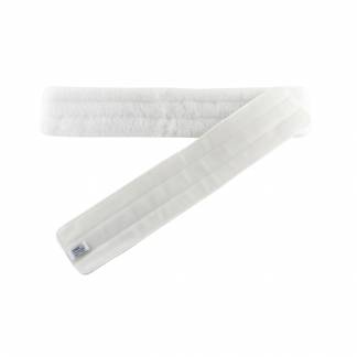 T&Atilde;&cedil;rmoppe, Clean Plus, hvid, polyester, 120 cm, med velcro
