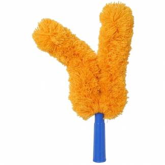 Afst&Atilde;&cedil;ver, V-mop, orange, bomuld/plast, 40cm, 2-grenet