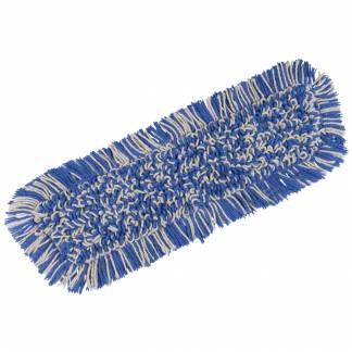 T&Atilde;&cedil;r-, fugt- og v&Atilde;&yen;dmoppe, Triple Allround, bl&Atilde;&yen;, bomuld/polyester, 25 cm, med velcro