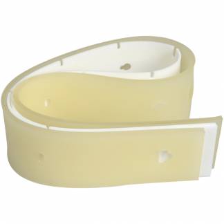 Sugegummi s&aelig;t, Nilfisk, BA451/531/551, SC450/530, 29", 740x740mm, hvid, PU *Denne vare tages ikke retur*