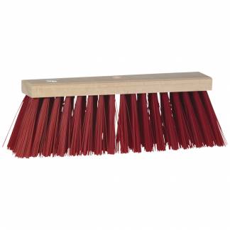 Gadekost, Vikan, PVC/tr&Atilde;&brvbar;, 40 cm, medium b&Atilde;&cedil;rsteh&Atilde;&yen;r *Denne vare tages ikke retur*