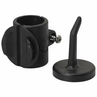 Redskabskrog, Vikan, Toolflex, 89x35x29mm, &Atilde;&tilde;28mm, sort, PP, med 22 mm r&Atilde;&cedil;rmontering til reng&Atilde;&cedil;ringsvogn *Denne vare tages ikke retur*