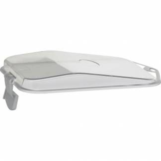 L&aring;g, Vikan ErgoClean, 295x200x30mm, transparent, ABS/PP, til 7 og 12 ltr. Inventarspande *Denne vare tages ikke retur*