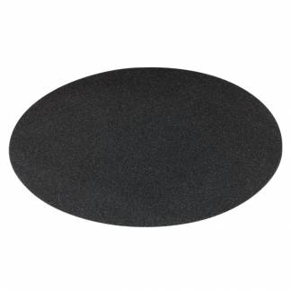 Gulvrondel, 3M, 17", &Atilde;&tilde;432mm, sort, slibenet, korn 80 *Denne vare tages ikke retur*