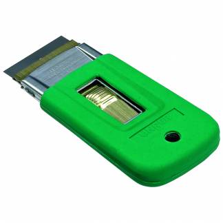 Clickskraber, Unger ErgoTec, gr&oslash;n, metal/kulstofst&aring;l/gummi, 4 cm