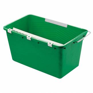 Spand til vinduesvasker, Unger, 43x26x23,5cm, 18 l, gr&Atilde;&cedil;n, plast/metal