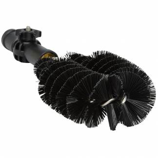 Afl&Atilde;&cedil;bsrenser, Vikan, 275x96x55mm, sort, PP/polyester/rustfrit st&Atilde;&yen;l, stive b&Atilde;&cedil;rsteh&Atilde;&yen;r *Denne vare tages ikke retur*