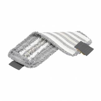 Fugt- og v&Atilde;&yen;dmoppe, Vileda UltraSpeed Pro Trio, 142x420x6mm, gr&Atilde;&yen;, mikrofiber, 40 cm, med lommer *Denne vare tages ikke retur*