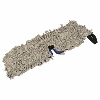 Fugt- og v&Atilde;&yen;dmoppe, Vileda Swep Duo Allround, gr&Atilde;&yen;, mikrofiber, 50 cm, med lommer