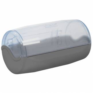 Dispenserboks, Vileda Quick'n Dry, 34x32,5x34cm, gr&Atilde;&yen;, plast