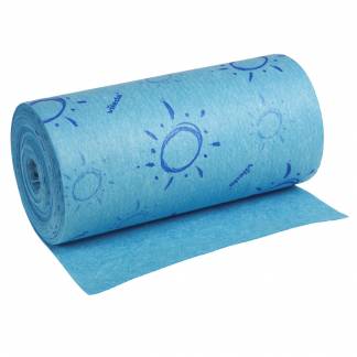 Aft&Atilde;&cedil;rringsklud, Vileda Quick'n Dry, 10m x 25cm, bl&Atilde;&yen;, cellulose