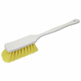 H&Atilde;&yen;ndb&Atilde;&cedil;rste, Vikan, 420x75x65mm, hvid, PP/polyester, bl&Atilde;&cedil;de b&Atilde;&cedil;rsteh&Atilde;&yen;r *Denne vare tages ikke retur*