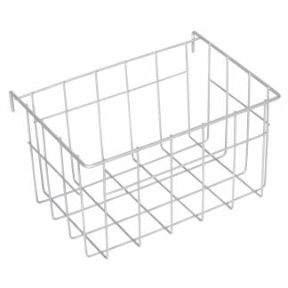 Tr&aring;dkurv, Tina Trolleys, 250x170x155mm, gr&aring;, pulverlakeret st&aring;l, med kroge, lille *Denne vare tages ikke retur*