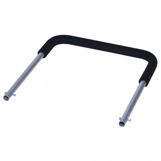 K&Atilde;&cedil;reh&Atilde;&yen;ndtag, Tina Trolleys, 480x440x40mm, sort, pulverlakeret st&Atilde;&yen;l/PU-skum, med skumovertr&Atilde;&brvbar;k, x-large *Denne vare tages ikke retur*