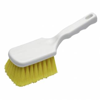 H&Atilde;&yen;ndb&Atilde;&cedil;rste, Vikan, 260x90x110mm, hvid, PP/polyester, bl&Atilde;&cedil;de b&Atilde;&cedil;rsteh&Atilde;&yen;r *Denne vare tages ikke retur*