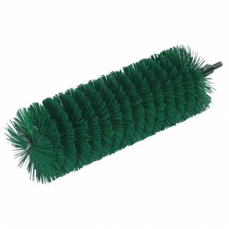 R&Atilde;&cedil;rrenserhoved, Vikan, 200mm, &Atilde;&tilde;60mm, gr&Atilde;&cedil;n, PP/polyester/rustfrit st&Atilde;&yen;l, medium b&Atilde;&cedil;rsteh&Atilde;&yen;r *Denne vare tages ikke retur*