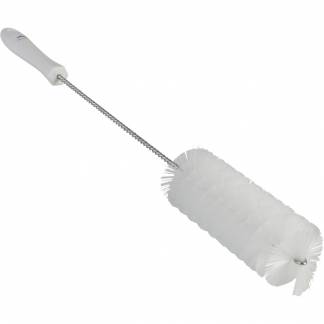 R&Atilde;&cedil;rrenser, Vikan, 500mm, &Atilde;&tilde;50mm, hvid, PP/polyester/rustfrit st&Atilde;&yen;l, medium b&Atilde;&cedil;rsteh&Atilde;&yen;r *Denne vare tages ikke retur*