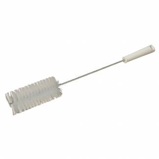 R&Atilde;&cedil;rrenser, Vikan, 500mm, &Atilde;&tilde;60mm, hvid, PP/polyester/rustfrit st&Atilde;&yen;l, medium b&Atilde;&cedil;rsteh&Atilde;&yen;r