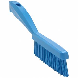 H&Atilde;&yen;ndb&Atilde;&cedil;rste, Vikan, 300x20x70mm, bl&Atilde;&yen;, PP/polyester/rustfrit st&Atilde;&yen;l, meget stive b&Atilde;&cedil;rsteh&Atilde;&yen;r *Denne vare tages ikke retur*