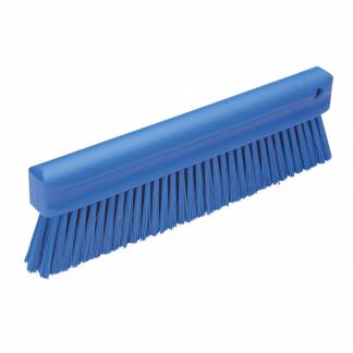 Melb&Atilde;&cedil;rste, Vikan, 300x31x100mm, bl&Atilde;&yen;, PP/polyester/rustfrit st&Atilde;&yen;l, bl&Atilde;&cedil;de b&Atilde;&cedil;rsteh&Atilde;&yen;r *Denne vare tages ikke retur*