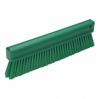 Melb&Atilde;&cedil;rste, Vikan, 300x31x100mm, gr&Atilde;&cedil;n, PP/polyester/rustfrit st&Atilde;&yen;l, bl&Atilde;&cedil;de b&Atilde;&cedil;rsteh&Atilde;&yen;r *Denne vare tages ikke retur*