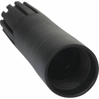 Adapter, Vikan, 100x28x28mm, sort, plast *Denne vare tages ikke retur*