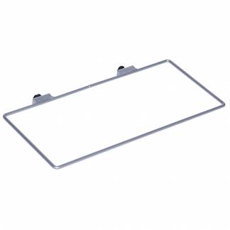 Moppeboksholder, Tina Trolleys Exclusive, 260x500x30mm, gr&aring;, pulverlakeret st&aring;l, med h&aring;ndgreb, lille *Denne vare tages ikke retur*