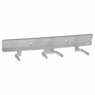 V&Atilde;&brvbar;goph&Atilde;&brvbar;ng til redskaber, Vikan, 320x80x65mm, gr&Atilde;&yen;, rustfrit st&Atilde;&yen;l, 4 redskaber *Denne vare tages ikke retur*