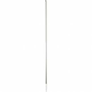 Skaft med vandgenneml&Atilde;&cedil;b, Vikan, 154cm, hvid, PP/aluminium, gevind, Q-kobling *Denne vare tages ikke retur*