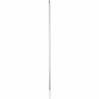 Skaft med vandgenneml&Atilde;&cedil;b, Vikan, 156,5cm, hvid, PP/aluminium, gevind, Q-kobling *Denne vare tages ikke retur*