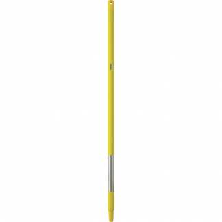 Skaft med gevind, Vikan, 1025mm, &Atilde;&tilde;31mm, gul, PP/rustfrit st&Atilde;&yen;l *Denne vare tages ikke retur*