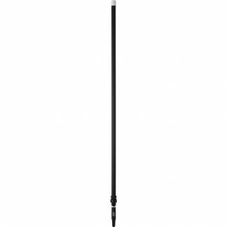 Teleskopskaft med gevind, Vikan, sort, PP/aluminium, 158-278 cm *Denne vare tages ikke retur*