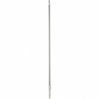 Skaft med vandgenneml&Atilde;&cedil;b, Vikan, hvid, PP/aluminium, 161-278 cm, gevind, Q-kobling *Denne vare tages ikke retur*