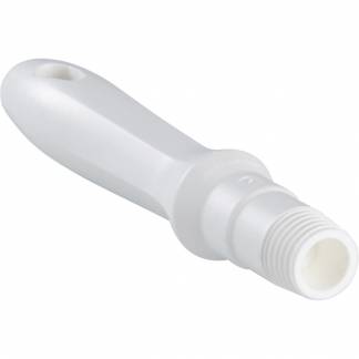 Miniskaft med gevind, Vikan, 160mm, &Atilde;&tilde;30mm, hvid, PP *Denne vare tages ikke retur*