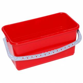 Moppeboks, Tina Trolleys, 540x270x270mm, 22 l, r&Atilde;&cedil;d, PP/plast, med hank, til rist *Denne vare tages ikke retur*